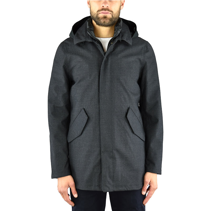 Giaccone PEOPLE OF SHIBUYA Hachiko PW1038 Grigio Antracite