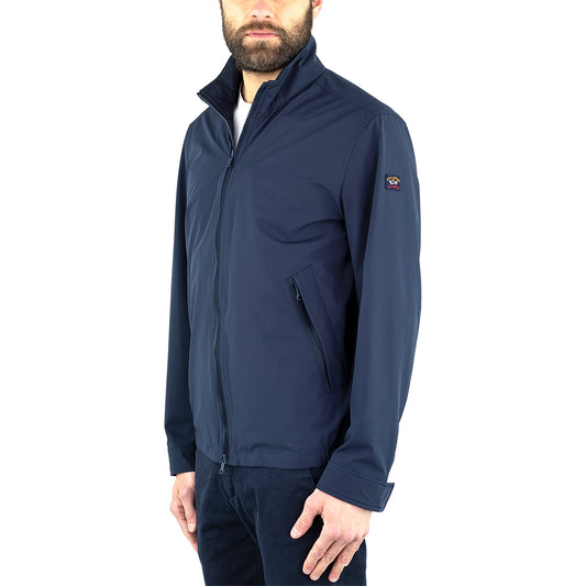 Giubbino PAUL & SHARK Typhoon RE 4X4 Stretch Save the Sea Blu