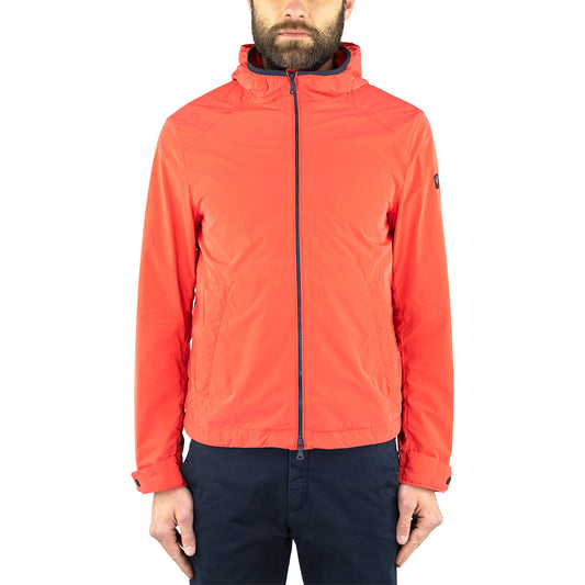 Giubbino PAUL & SHARK Windbreaker Re-Density Save the Sea Rosso