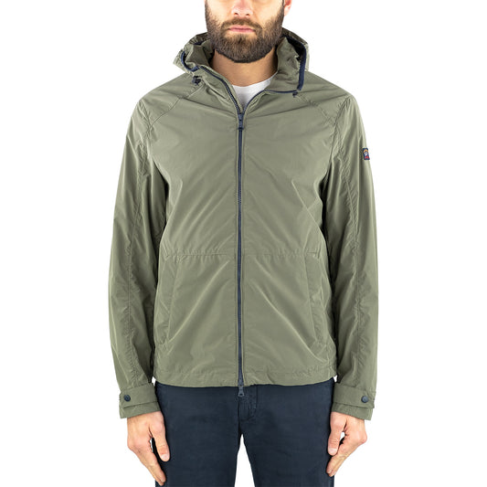 Giubbino PAUL & SHARK Windbreaker Re 130 High Density Verde Militare
