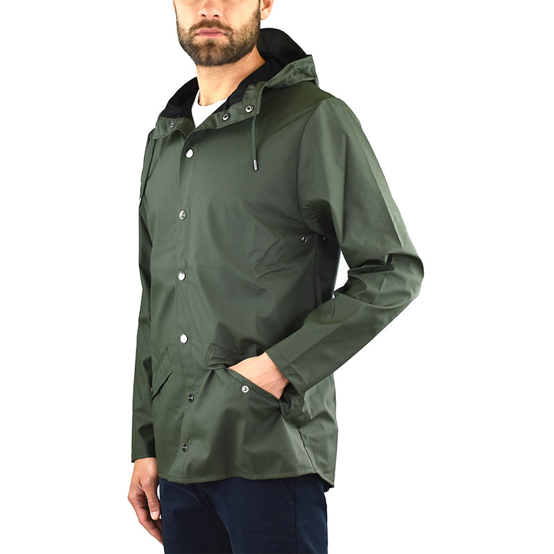 Giubbino RAINS Jacket Verde Militare