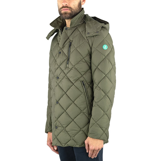 Giubbotto SAVE THE DUCK Uwe Recy15 Verde Militare