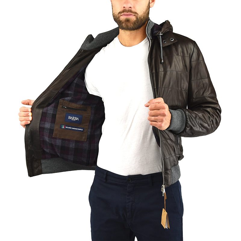 Giubbotto BARBA Napoli Jap Testa di Moro