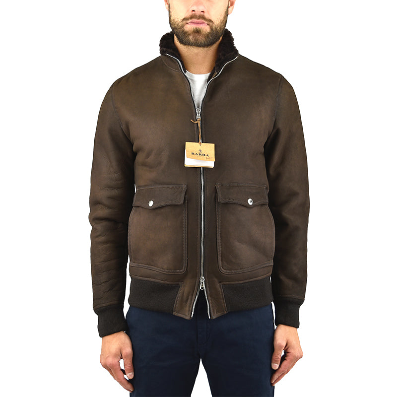 Giubbotto Montone BARBA Napoli Beltex Testa di Moro