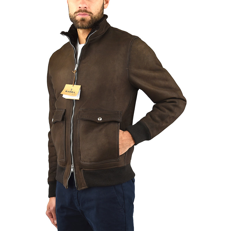 Giubbotto Montone BARBA Napoli Beltex Testa di Moro