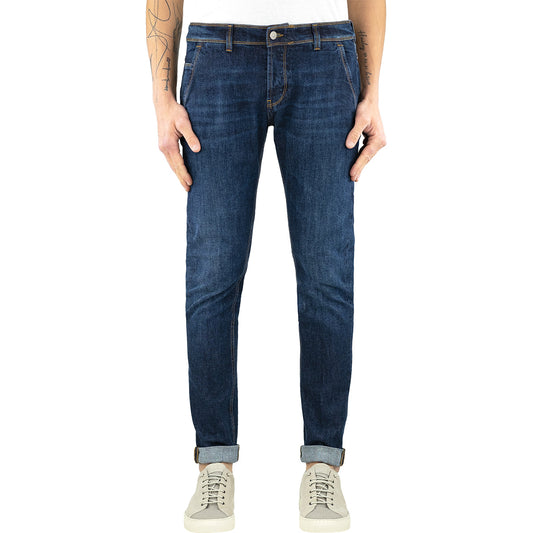 Jeans DONDUP Konor UP439 Tasche America Lavaggio Scuro