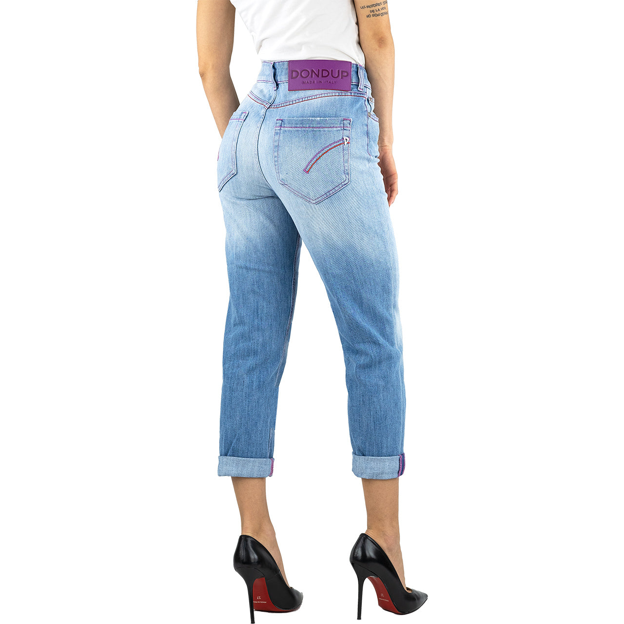 Jeans DONDUP Koons Gioiello DP268B Lavaggio Chiaro
