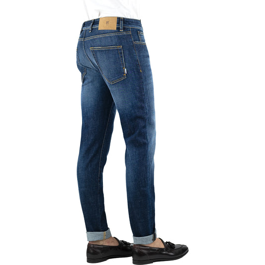 Jeans PT Torino Denim Rock Lavaggio Medio Scuro