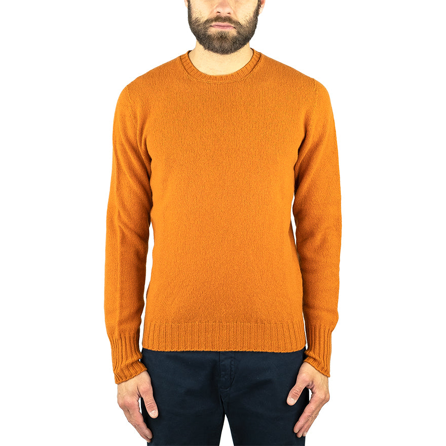 Maglia DRUMOHR in Puro Lambswool Arancio