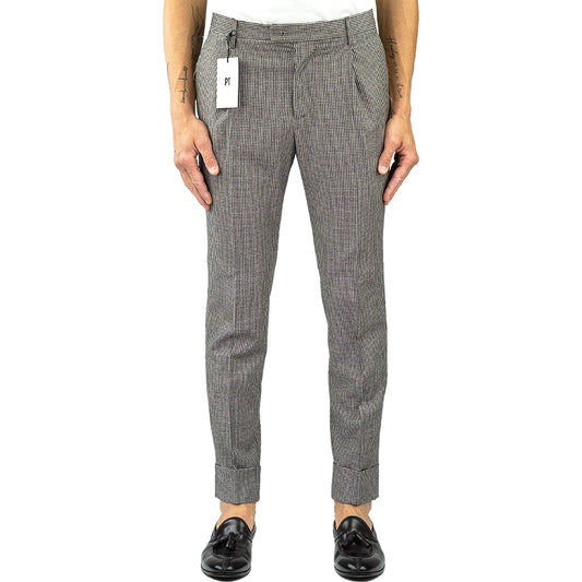 Pantalone PT Torino Flicker Micro Pied de Poule