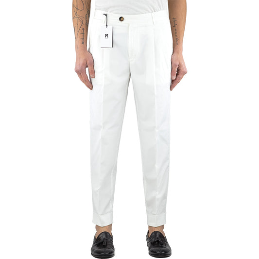 Pantalone PT Torino ReWorked The Reporter Bianco
