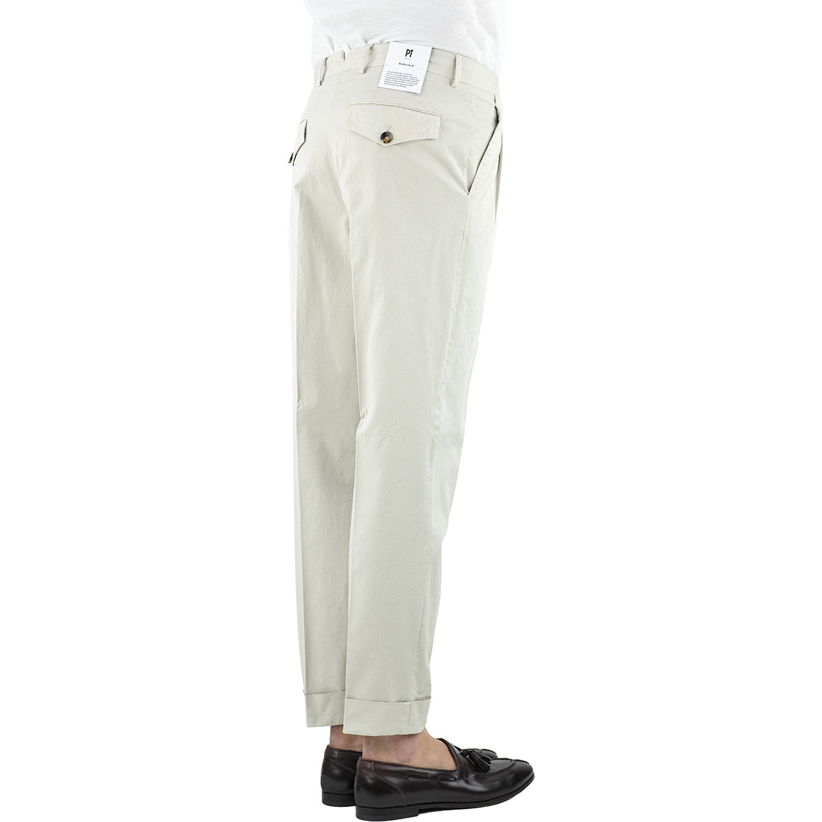 Pantalone PT Torino ReWorked The Reporter Gesso