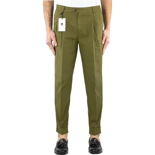 Pantalone PT Torino ReWorked The Reporter Verde Militare