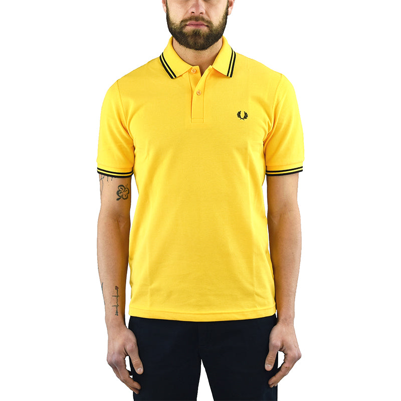 Polo FRED PERRY M12 Gialla LATTANZI UOMO DONNA Shop Online