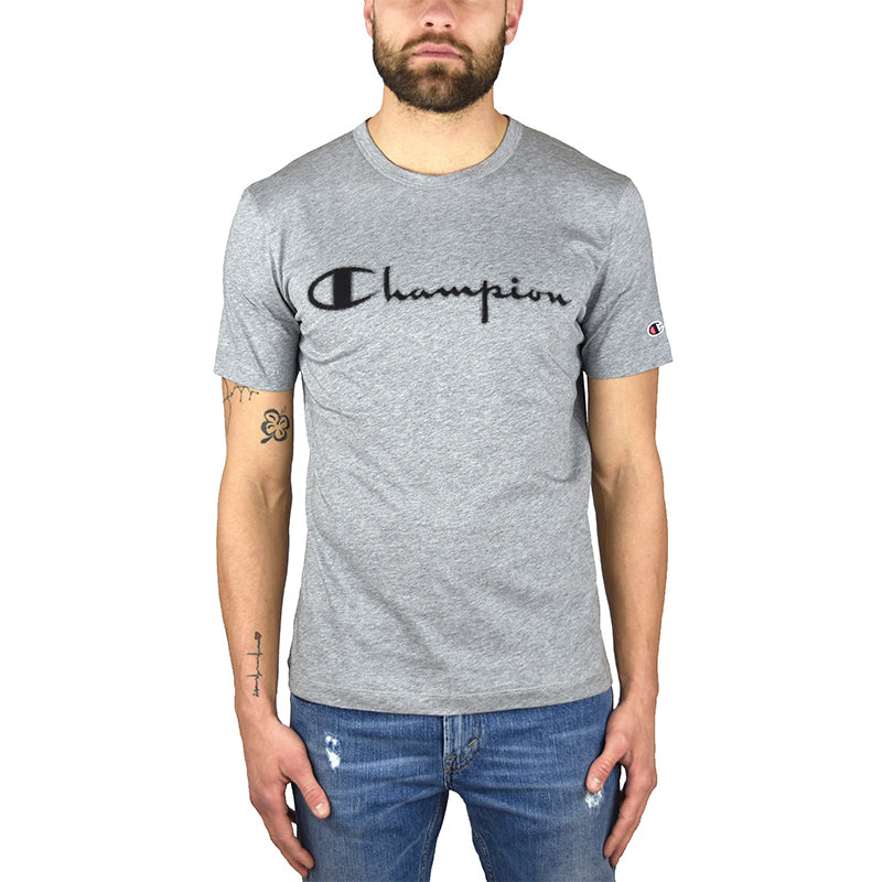 T-Shirt CHAMPION x PAOLO PECORA Grigio Melange