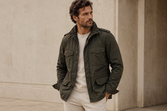 Field jacket uomo: guida ai modelli e come si indossa davvero