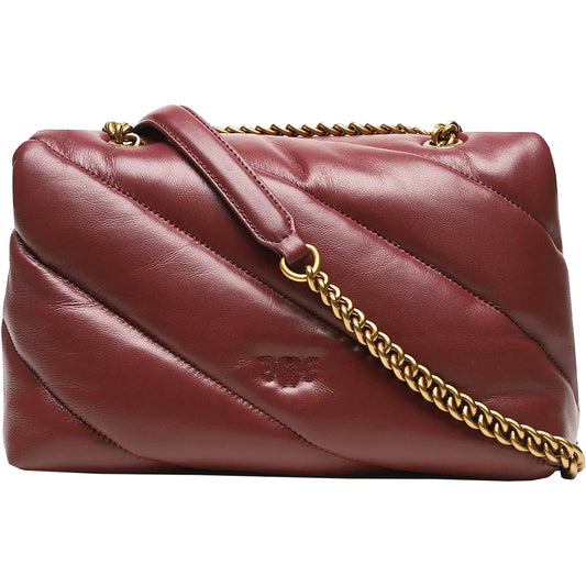 Borsa PINKO Love Classic Puff Dark Red