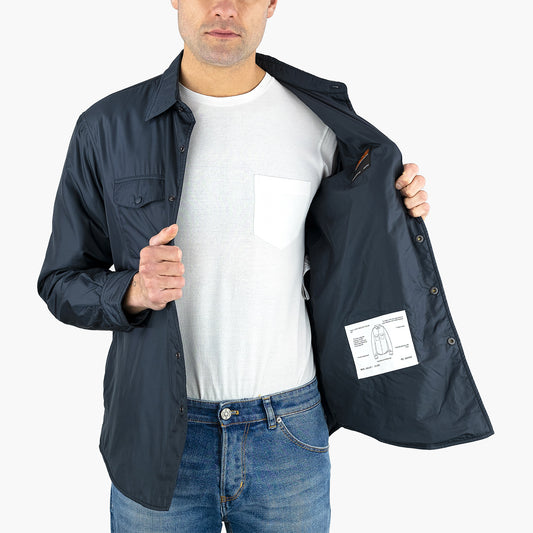 Camicia ASPESI 13 Più in Nylon Blu Navy
