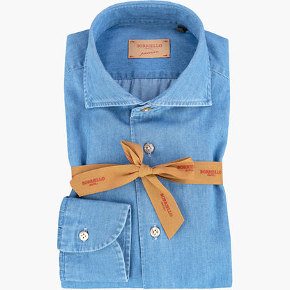 Camicia BORRIELLO in Cotone Denim