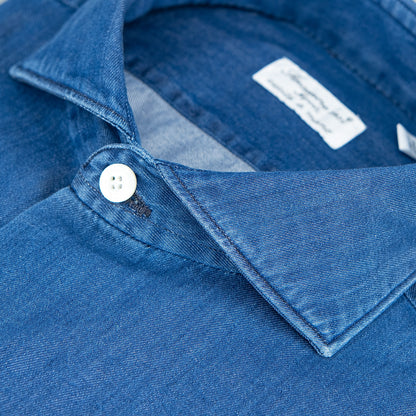 Camicia FINAMORE Milano in Cotone Denim
