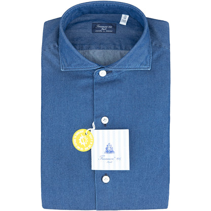 Camicia FINAMORE Milano in Cotone Denim