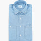 Camicia ASPESI New C Slim in Chambray Giapponese Denim Chiaro