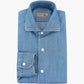 Camicia BARBA Napoli Dandylife in Cotone Denim Chambray B2