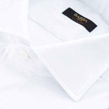 Camicia BARBA Napoli Culto Art. PZ2700 in Cotone Stretch Bianca