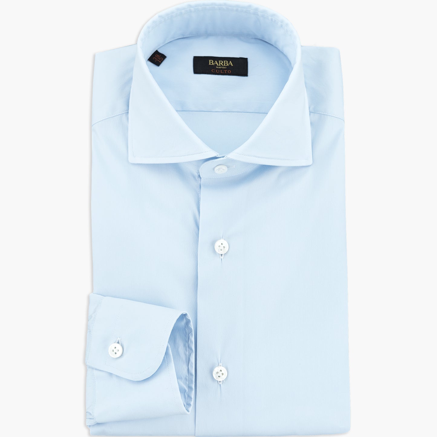 Camicia BARBA Napoli Culto Art. PZ2701U in Cotone Celeste