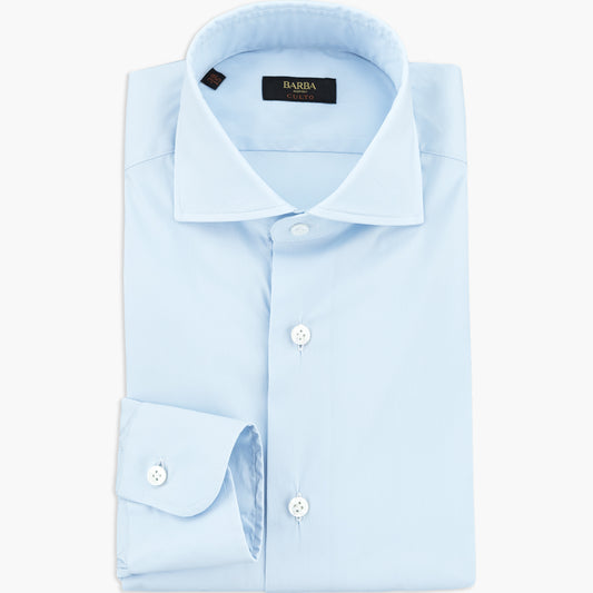 Camicia BARBA Napoli Culto Art. PZ2701U in Cotone Celeste