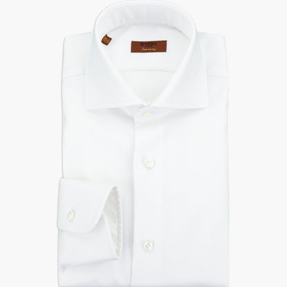 Camicia BARBA Napoli Journey Art. P0150203 in Royal Oxford Bianca