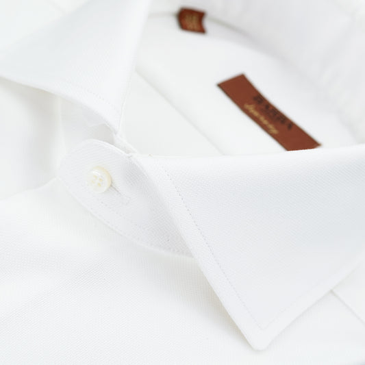 Camicia BARBA Napoli Journey Art. P0150203 in Royal Oxford Bianca