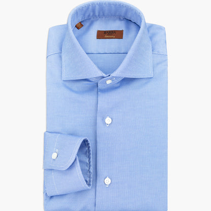 Camicia BARBA Napoli Journey Art. P0150203 in Royal Oxford Celeste