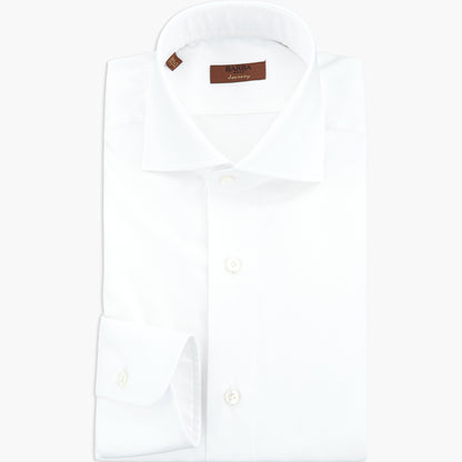 Camicia BARBA Napoli Journey in Cotone Bianca