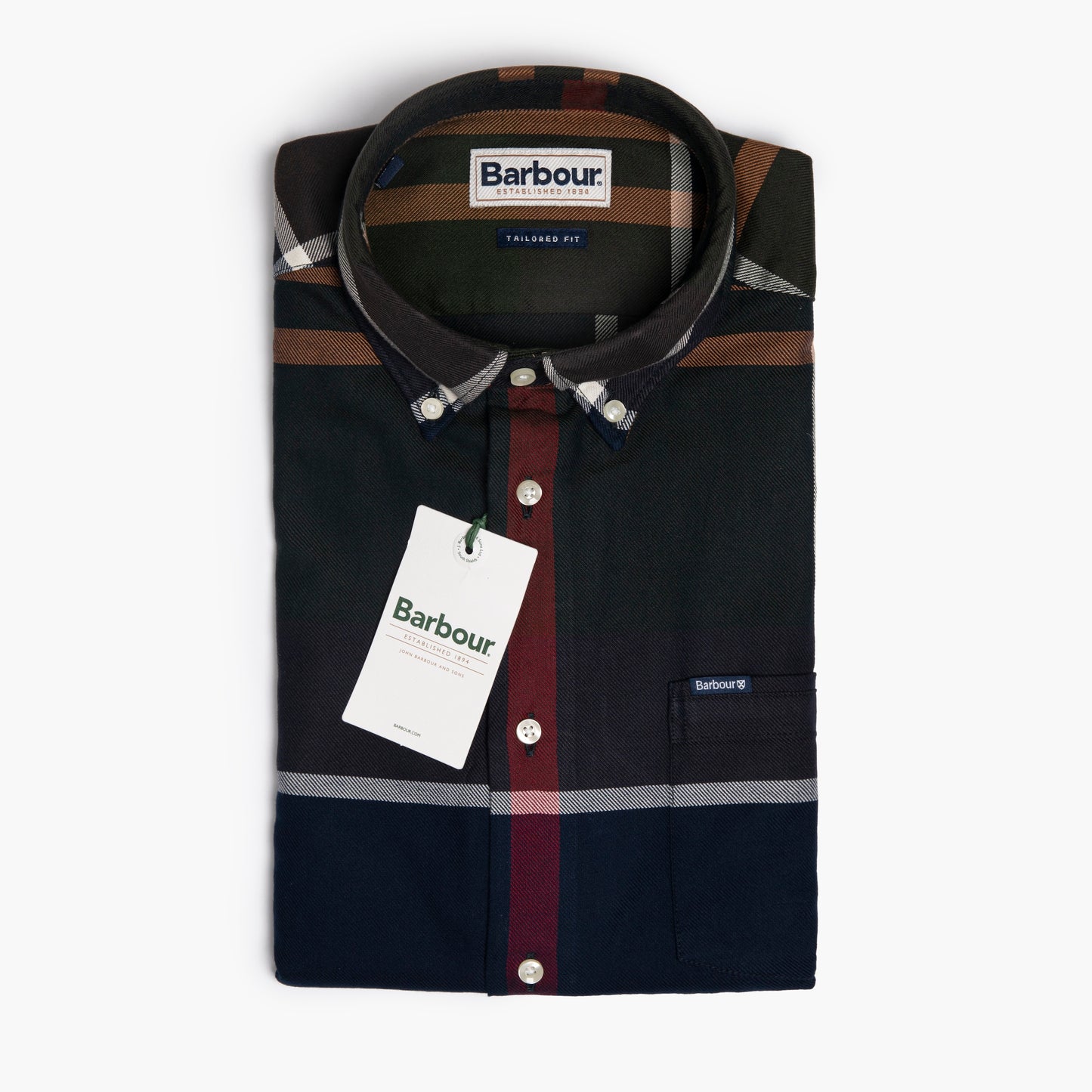 Camicia BARBOUR Dunoon Tailored Fit Art. MSH4980TN51 Classic Tartan