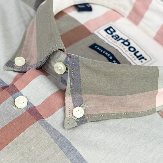 Camicia BARBOUR Harris Tailored Olive Tartan
