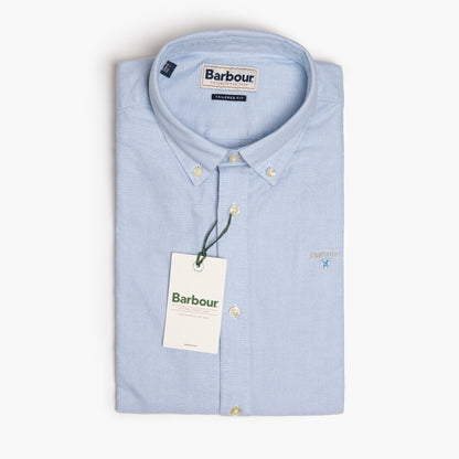 Camicia BARBOUR Oxtown Tailored Fit Oxford Art. MSH5301BL32 Celeste