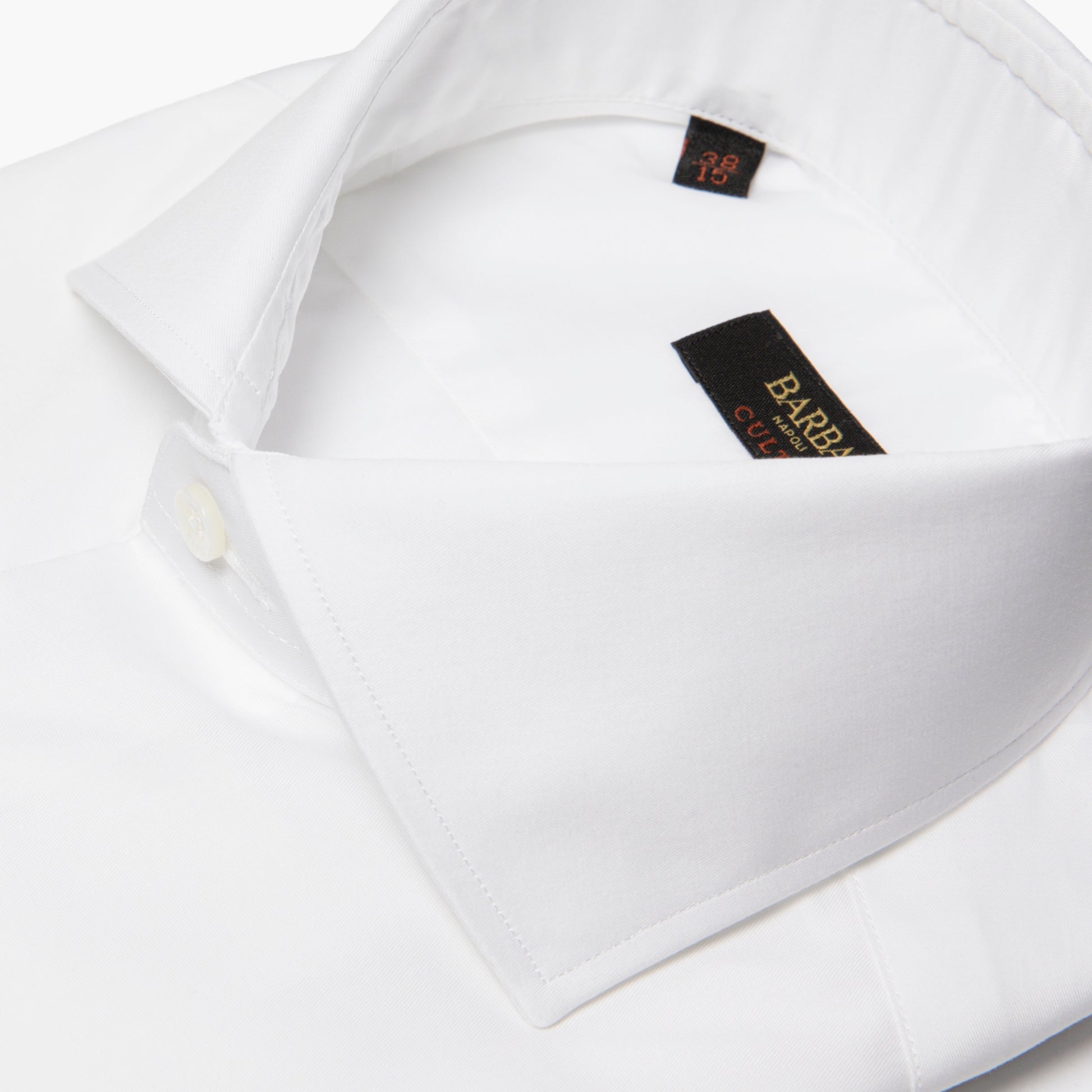 Camicia Uomo BARBA Napoli Culto Art. P0154092U in Cotone Bianca