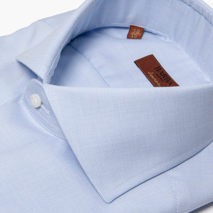 Camicia Uomo BARBA Napoli Journey Art. P0154207U in Royal Oxford Celeste
