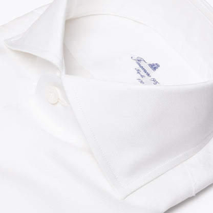 Camicia Uomo FINAMORE Napoli 1925 Modello Napoli Collo Eduardo Art. 840990 A6065Z Esclusivo Royal Oxford Giza 45 170 a 2 Bianca