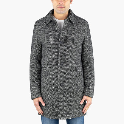 Cappotto PALTÒ Alfredo Neo Cashmere Insulation System Spinato Grigio
