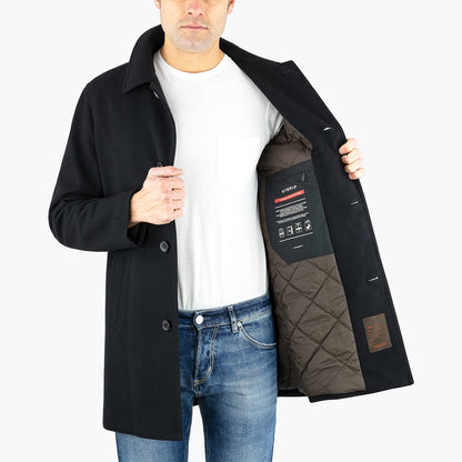 Cappotto PALTÒ Alfredo Wool Cashmere Insulation System Nero 2
