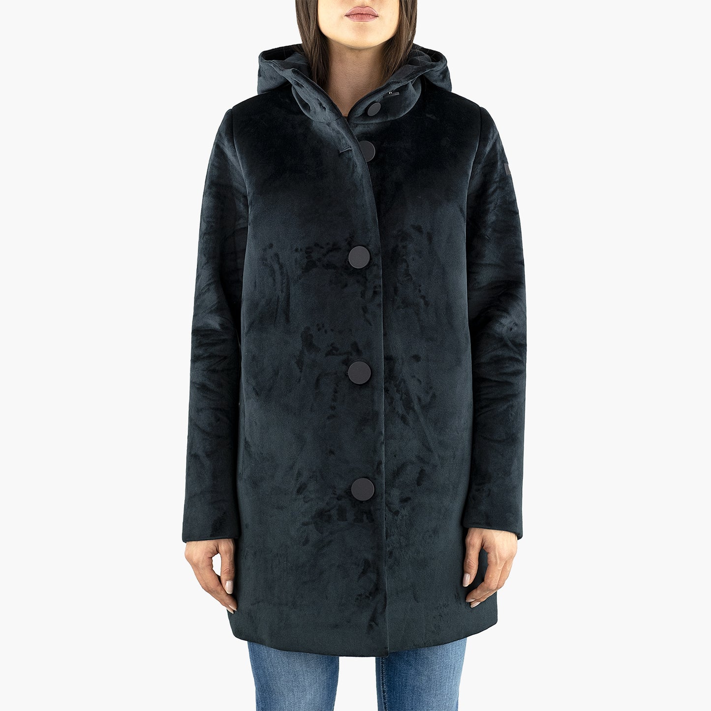 Cappotto RRD Velvet Neo Parka Wom Jkt Nero 25