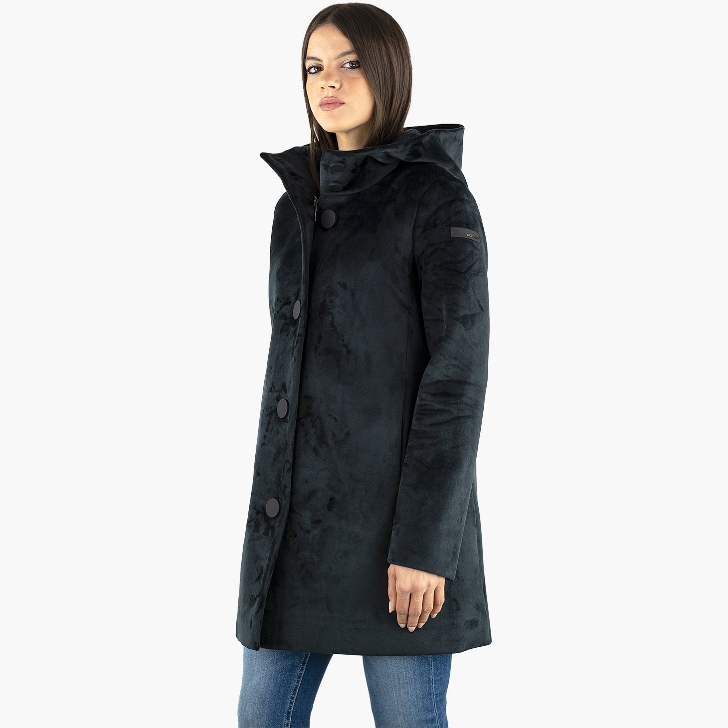 Cappotto RRD Velvet Neo Parka Wom Jkt WES507 Col. 10 Nero