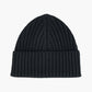 Cuffia KANGRA in Puro Cashmere Costa Inglese Nera 25