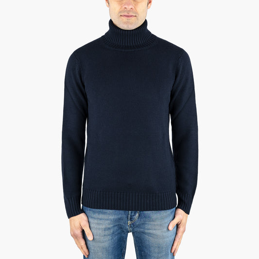 Dolcevita KANGRA in Lana Extrafine Blu Navy B25