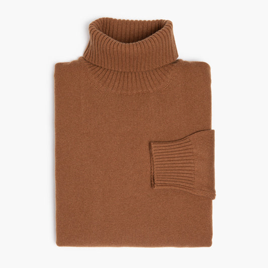 Dolcevita KANGRA in Lana e Cachemire Nocciola