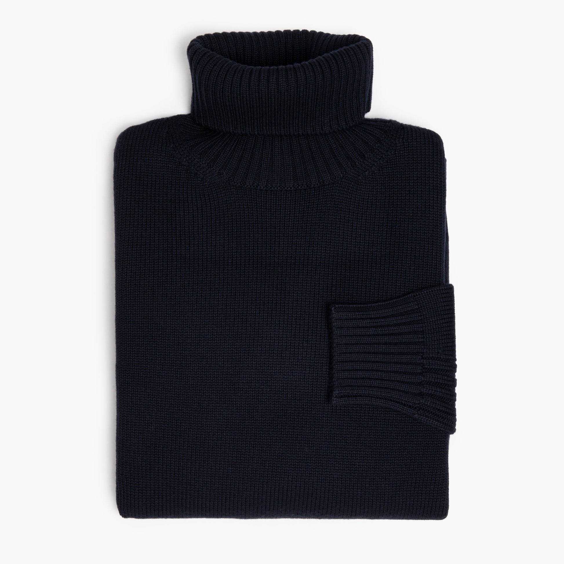 Dolcevita KANGRA in Pura Lana Merino Extrafine Blu Scuro