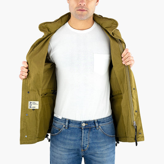 Field Jacket ASPESI Minifield Cot in Cotone Tabacco