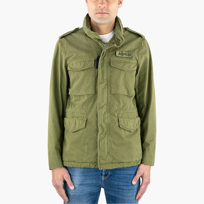 Field Jacket ASPESI Minifield Cot CG20 A262 in Cotone Col. 85169 Verde Militare